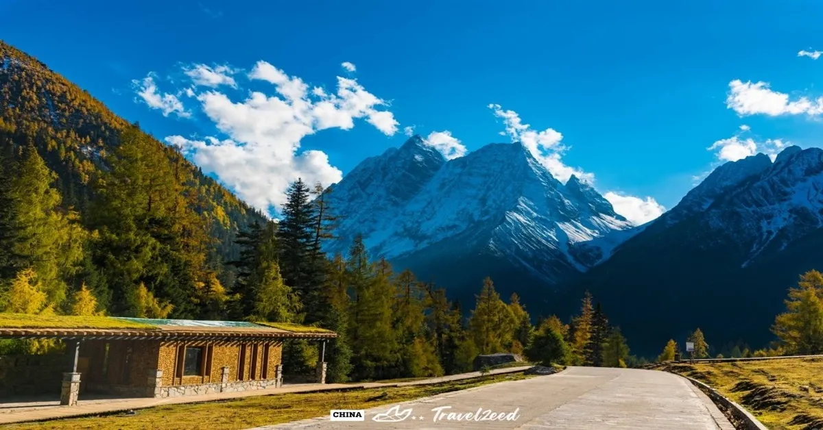 China Chengdu Maoxian Jiuzhaigou Siguniangshan - ทัวร์จีน มหัศจรรย์ เฉิงตู เมืองเม่าเสี้ยน จิ่วจ้ายโกว ภูเขาสี่ดรุณี (ไม่ลงร้าน)