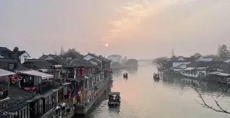 China Shanghai Disneyland Zhujiajiao - ทัวร์จีน มหัศจรรย์...เซี่ยงไฮ้ ดิสนีย์แลนด์ เมืองโบราณจูเจียเจี่ยว (ไม่ลงร้าน)