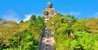 Hongkong Summer Sale Cruising Ngong Ping Tian Tan Buddha Statue - ทัวร์ฮ่องกง ลักชูว์ ลดสนั่น ล่องเรือชมเกาะ นั่งกระเช้านองปิง ชมพระใหญ่เทียนถาน