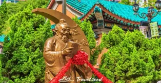 Hongkong Ngongping Che Kung Temple Wong Tai Sin Temple - ทัวร์ฮ่องกง ดวงดีไม่พัก มูหนักที่นองปิง วัดแชกง หวังต้าเซียน รีพลัสเบย์