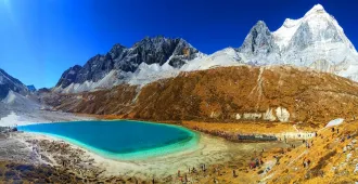 China Kunming Shangri La Yading Park - ทัวร์จีน คุนหมิง เเชงกรีล่า อุทยานย่าติง งดงามจนยากจะหาที่ใดเสมอเหมือน