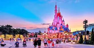 Hongkong Ngong Ping Che Kung Temple Disneyland - ทัวร์ฮ่องกง นั่งกระเช้านองปิง สักการะเทพเจ้าแชกง ดิสนีย์แลนด์