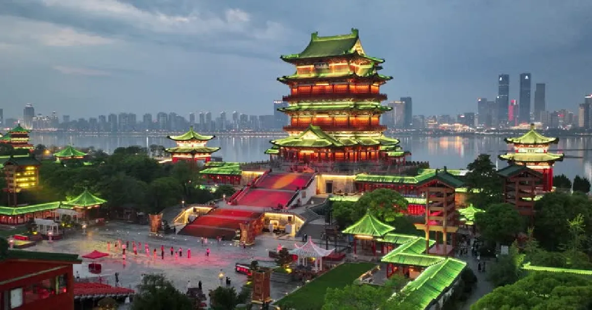 China Changsha Nansha Shangrao Lingshan Mountain - ทัวร์จีน ฉางซา หนานซา ซ่างเหรา ภูเขาหลิงซาน หมู่บ้านโบราณหวงหลิง (ไม่ลงร้าน) 