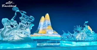 China Harbin Yabuli Mudanjiang Snow Village Ice and Snow Festival - ทัวร์จีน ฮาร์บิน ยาปู้ลี่ มู่ตันเจียง เมืองน้ำแข็งแดนมังกร หมู่บ้านหิมะ เทศกาลแกะสลักน้ำแข็ง ไม่ลงร้าน