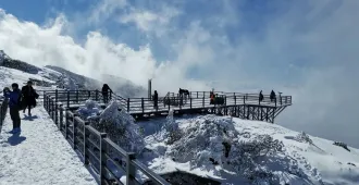 China Kunming Jiaozi Snow Mountain Dianchi Lake - ทัวร์จีน คุนหมิง ภูเขาหิมะเจียวจื่อ ชมความสวยงามของทะเลสาบเตียนฉือ (ลงร้าน)