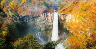 Japan Tokyo Tohoku Fukushima Yamagata Kegon Waterfall  Autumn - ทัวร์ญี่ปุ่น โตเกียว โทโฮคุ ฟูกูชิมะ ยามากาตะ น้ำตกเคงอน ใบไม้เปลี่ยนสี