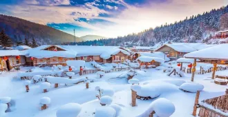 China Harbin Snow Village Yabuli Mudanjiang  Ice and Snow Festival - ทัวร์จีน ฮาร์บิน หมู่บ้านหิมะ ยาปู้ลี่ มู่ตันเจียง เทศกาลแกะสลักน้ำแข็ง (ไม่ลงร้าน)