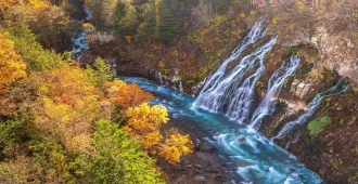 Japan Hokkaido Sounkyo Jozankei Otaru Autumn - ทัวร์ญี่ปุ่น ซุปตาร์ โซอุนเคียว ฮอกไกโด สวนโจซังเคเก็นเซน ใบไม้เปลี่ยนสี ทีเดียวจบ!