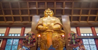 Hong Kong Repulse Bay Che Kung temple - ทัวร์ฮ่องกง รีพลัสเบย์ ไหว้พระขอพรวัดแชกงหมิว
