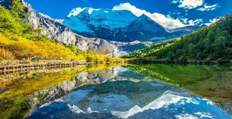 China Chengdu Beyond Sichuan Danpa Xinduqiao Kangding Yala Snow Mountain - ทัวร์จีน เฉิงตู เสฉวนตะวันตก ตันปา ซินตูเฉียว คังติ้ง จุดชมวิวภูเขาหิมะหย่าลา (ไม่ลงร้าน)