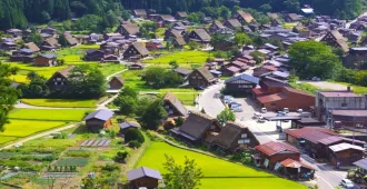 ทัวร์ญี่ปุ่น ชมปราสาทมัตสึโมโต้ กำแพงหิมะเล็ก ลานสกี หมู่บ้านชิราคาวาโกะ พักออนเซ็น