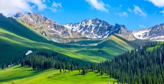 China North Xinjiang Urumuqi Kuitun  - ทัวร์จีน ซินเจียง อุรุมฉี ขุยถุน ชมวิวสุดอลังการทุ่งหญ้าคาลาจวิ้น (ไม่ลงร้าน)  