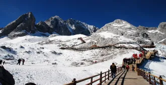 China Kunming Dali Lijiang Shangri La Jackalenda Festival - ทัวร์จีน คุนหมิง ต้าหลี่ ลี่เจียง แชงกรีล่า ภูเขาหิมะมังกรหยก (ลงร้าน)