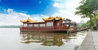 China Hangzhou Shanghai Boat Trip On Xihu Lake - ทัวร์จีน หางโจว เซี่ยงไฮ้ ล่องเรือทะเลสาบซีหู (ลงร้าน) 