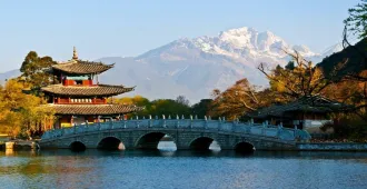 China Lijiang Shangri La Jade Dragon Mountain - ทัวร์จีน ลี่เจียง เเชงกรีล่า ภูเขาหิมะมังกรหยก (ไม่ลงร้าน)