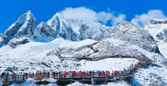 China Kunming Dali Lijiang Jade Dragon Snow Mountain - ทัวร์จีน คุนหมิง ต้าลี่ ลี่เจียง สวยตะโกน นั่งรถไฟชมวิวภูเขาหิมะมังกรหยก