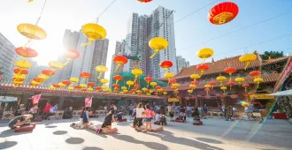 Hong Kong Macau Avenue Of Star Wong Tai Sin Temple - ทัวร์ฮ่องกง มาเก๊า อเวนิว ออฟ สตาร์ วัดหวังต้าเซียน