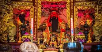Hong Kong Shenzhen Nantou Ancient Town Guan Yu Temple - ทัวร์ฮ่องกง เซินเจิ้น เมืองโบราณหนานโถว ไหว้ขอพรวัดกวนอู