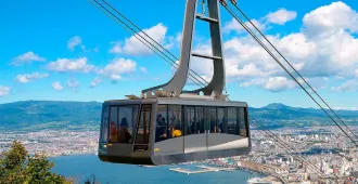 ทัวร์ญี่ปุ่น ฮอกไกโด ซัปโปโร นั่งกระเช้าชมเมืองฮาโกดาเตะและทะเลสาบโทยะ 