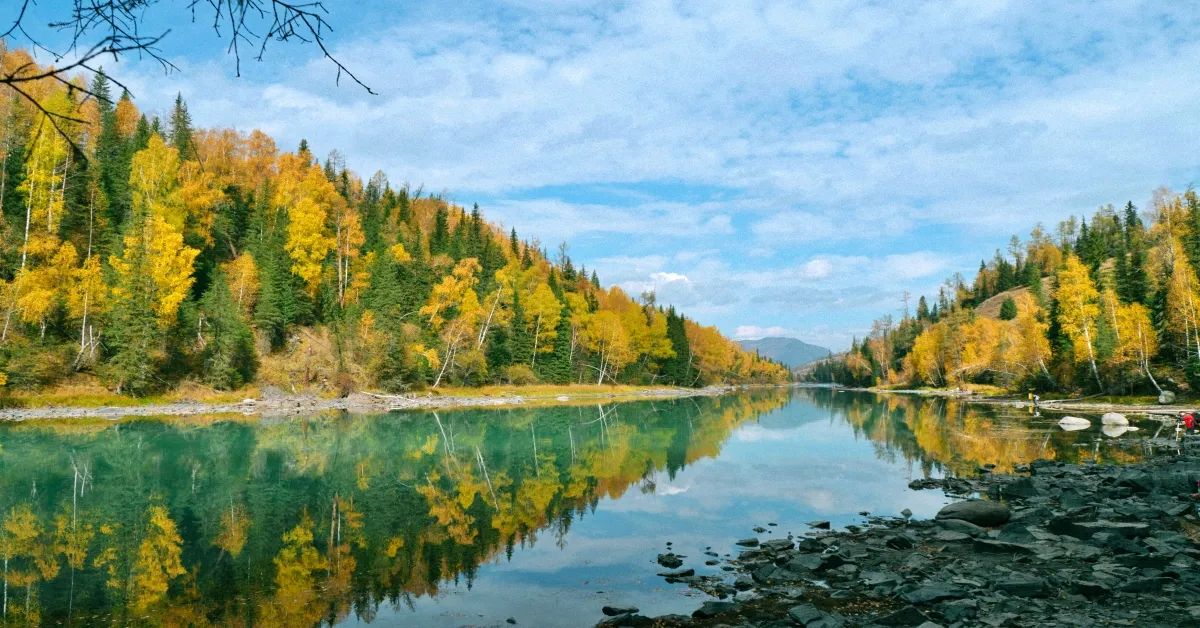 China North Xinjiang Fuhai Kanas Urumqi - ทัวร์จีน ทัวร์คุณธรรม ซินเจียงเหนือ ฝูไห่ คานาสือ อูรูมู่ฉี ล่องเรือชมทะเลสาบคานาสือ ไม่ลงร้าน