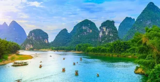 China Nanning Guilin Sun and Moon Pagodas Mount Lu Lijiang River Cruise - ทัวร์จีน หนานหนิง กุ้ยหลิน เจดีย์เงินเจดีย์ทอง เขาหลู่หยี่ ล่องเรือแม่น้ำหลีเจียง (ลงร้าน)