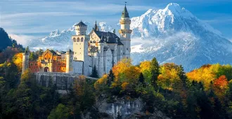 Europe Italy Austria  Germany Switzerland Milan Bolzano Innsbruck Munich Lucerne Zurich Autumn - ทัวร์ยุโรป อิตาลี ออสเตรีย เยอรมนี สวิตเซอร์แลนด์ มิลาน โบลซาโน อินน์สบรูค มิวนิค ลูเซิร์น ซูริค ใบไม้เปลี่ยนสี ปราสาทนอยชวานสไตน์ 