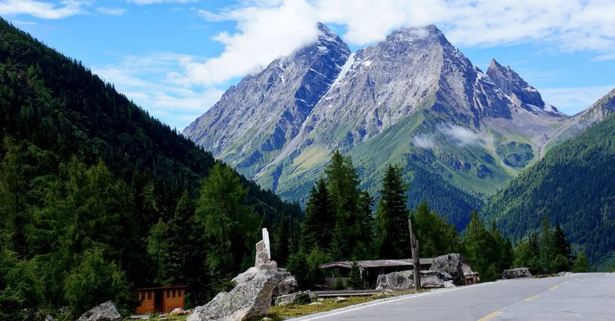 China Chengdu Dagu Glacier Siguniangshan Bipenggou - ทัวร์จีน เฉิงตู เที่ยว 3 อุทยานสวรรค์ ภูผาหิมะการ์เซียต๋ากู่ สี่ดรุณี ปี้เผิงโกว ( ไม่ลงร้าน )