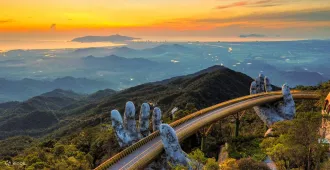 Central Vietnam Da Nang Hanoi Bana Hills Golden Bridge - ทัวร์เวียดนามกลาง ซุปตาร์... ดานัง ฮานอย บานาฮิลล์ เที่ยวชมโกเด้นบริดจ์ สะพานอุ้งมือหินขนาดยักษ์