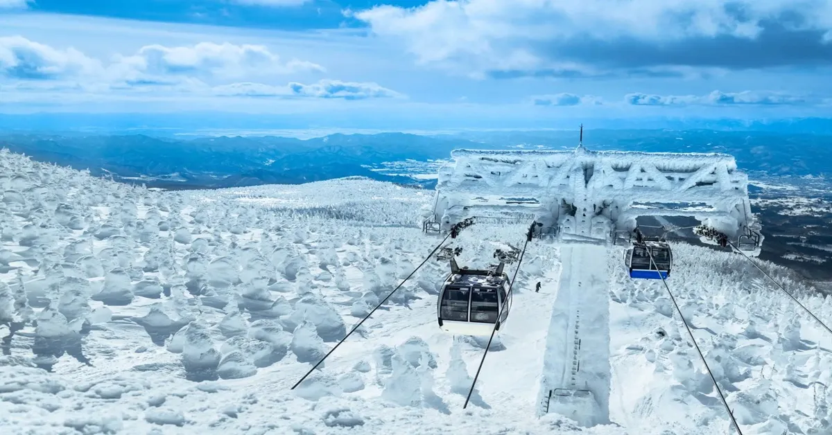 Japan Tokyo Miyagi Sendai - ทัวร์ญี่ปุ่น โตเกียว มิยางิ เซ็นได นั่งกระเช้าชม SNOW MONSTER และกิจกรรมเก็บผลไม้