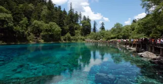 China Chengdu Jiuzhaigou - ทัวร์จีน ซุปตาร์... เฉิงตู จิ่วจ้ายโกว ภูเขาสี่ดรุณี (ไม่ลงร้าน)
