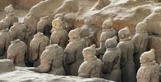 China Xi-An Qin Shi Huang Mausoleum - ทัวร์จีน ซุปตาร์ซีอาน อัศจรรย์ถ้ำหลงเหมิน ชมพระพุทธรูปปั้นนับแสนองค์   (ไม่ลงร้าน) 