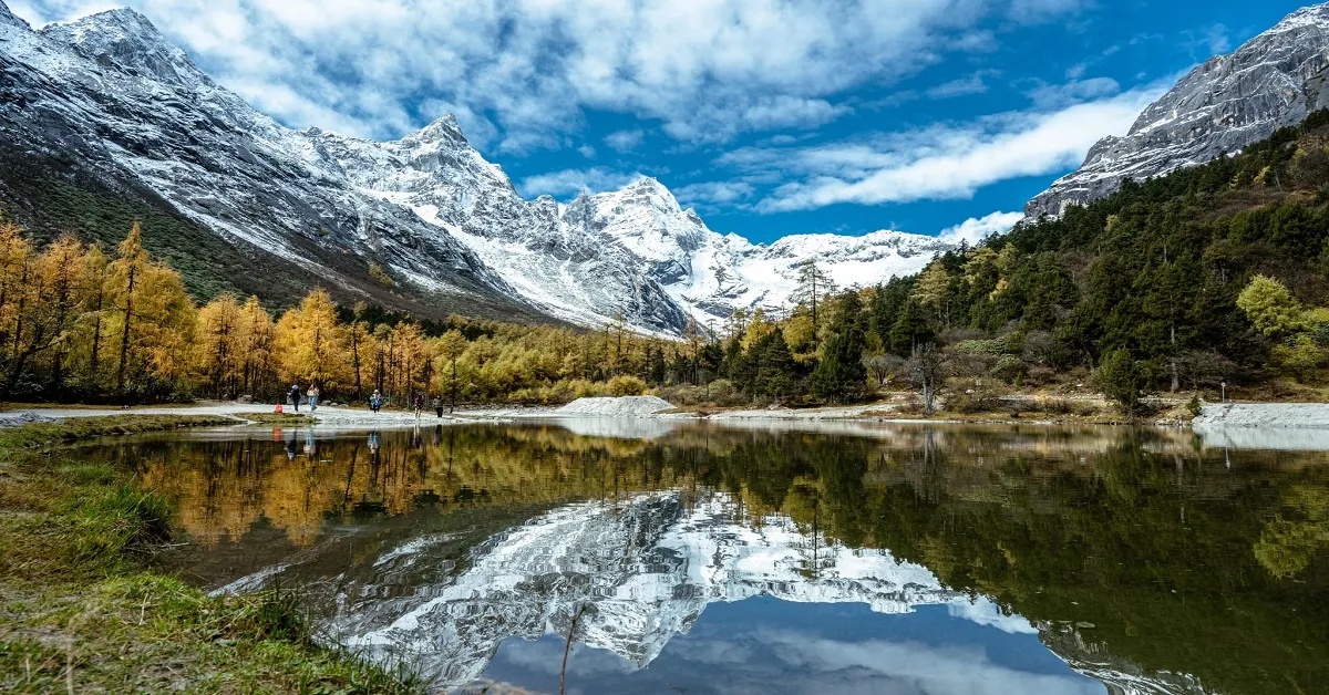 China Chengdu Siguniangshan Suangqiao valley mountain Bipenggou Dujiangyan - ทัวร์จีน เฉิงตู สี่ดรุณี อุทยานซวงเฉียวโกว ปี้ผิงโกว ตูเจียงเยี่ยน (ไม่ลงร้าน)