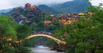 China Changsha Wangxiangu - ทัวร์จีน บินตรงฉางซา  ชมหมู่บ้านหวงหลิงและหุบเขาเทวดา (ไม่ลงร้าน)