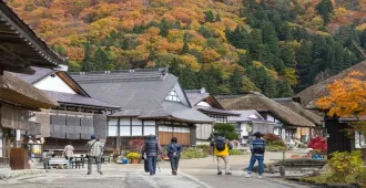 Japan Tokyo Tohoku Ouchi juku Onsen Autumn - ทัวร์ญี่ปุ่น โตเกียว โทโฮคุ หมู่บ้านญี่ปุ่นโบราณโออูจิจูคุและแช่ออนเซ็น 3 คืน