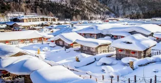 China Harbin Xue Xiang China Snow Town - ทัวร์จีน ฮาร์บิน ชมและพักหมู่บ้านหิมะ (ไม่ลงร้าน)