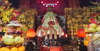 Hong Kong Hung Hom Kwun Yum Temple  - ทัวร์ฮ่องกง เข้าร่วมพิธียืมเงินเจ้าเเม่กวนอิม วันเปิดท้องพระคลัง 