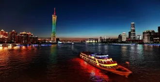 China Guangzhou Canton Fair - ทัวร์จีน กวางเจา เปิดโลกธุรกิจ งานเเสดงสินค้าระดับโลก ล่องเรือแม่น้ำจูเจียง (ไม่ลงร้าน ) 