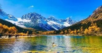 China Chengdu Jiuzhaigou Siguniangshan Bipenggou Shuangqiaogou - ทัวร์จีน เฉิงตู จิ่วจ้ายโกว สี่ดรุณี ปี้เผิงโกว ซวงเฉียวโกว (ไม่ลงร้าน) 