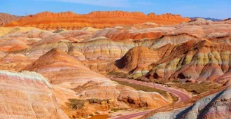 China Xining Silk Road Zhangye National Geopark - ทัวร์จีน เส้นทางสายไหม ชมเขาสายรุ้งจางเย่ 