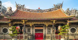 Taiwan Taipei Ximending - ทัวร์ไต้หวัน ไทเป ซีเหมินติง เที่ยววัดหลงซานและท่าเรือประมงเจิ้งบิน