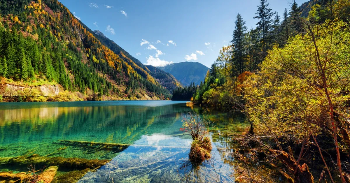 China Chengdu Huanglong Jiuzhaigou - ทัวร์จีน เฉิงตู ชมอุทยานแห่งชาติหวงหลง และ อุทยานจิ่วจ้ายโกว (ไม่ลงร้าน)