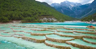 China Lijiang Dali Jade Dragon Snow Mountain Baisha Ancient Town - ทัวร์จีน ลี่เจียง ต้าหลี่ นั่งรถไฟชมวิวภูเขาหิมะมังกรหยก เมืองโบราณไป๋ชา 