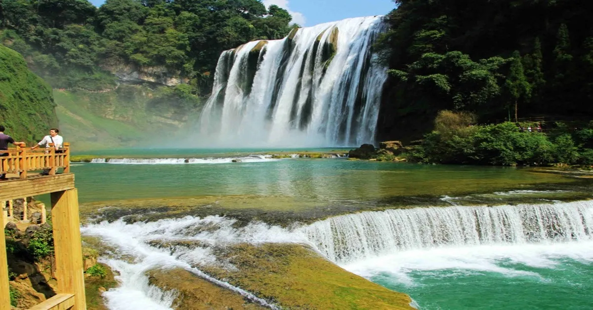 China Guizhou Anshun Huangguoshu Waterfall - ทัวร์จีน กุ้ยโจว อันซุ่น น้ำตกหวงกั๋วซู่ (ไม่ลงร้าน) 