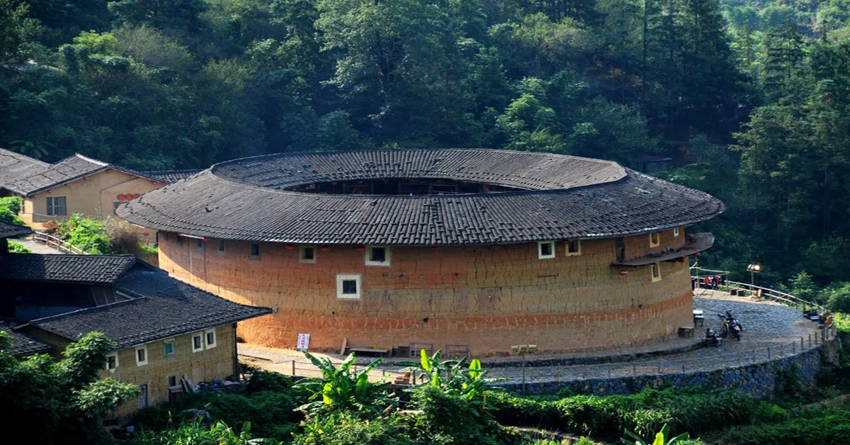  China Shantou Yongding Tulou - ทัวร์จีน ซัวเถา บ้านดินถู่โหลหย่งติ้ง (ไม่ลงร้าน) 