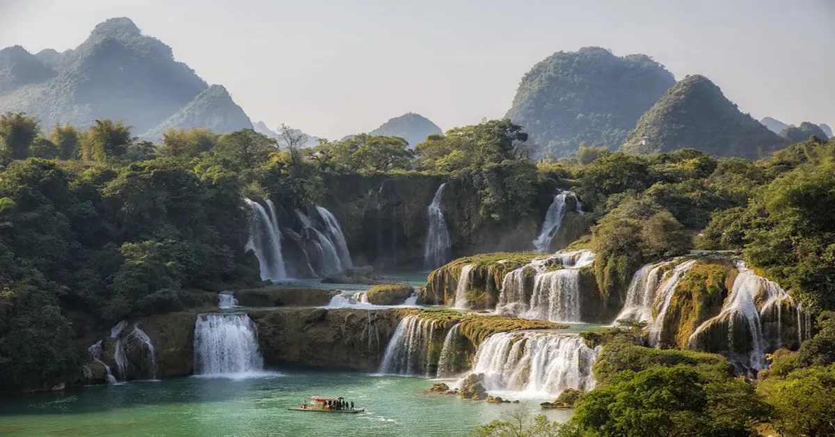 China Nanning Bama Detian Waterfall - ทัวร์จีน หนานหนิง ปาหม่า ชมน้ำตกเต๋อเทียน (ไม่ลงร้าน) 