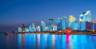 China Qingdao Cyberpunk Beach - ทัวร์จีน ชิงเต่า ชมหาดไซเบอร์ชื่อดัง (ไม่ลงร้าน+อิสระ 1 วัน) 