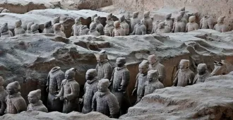 China Xian The Terracotta Warriors and Horses - ทัวร์จีน ซีอาน ชมกองทัพทหารดินเผากษัตริย์จิ๋นซีฮ่องเต้และพิพิธภัณฑ์ซีอาน (ไม่ลงร้าน)