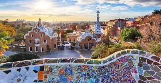 Europe Spain Portugal Parque Guell - ทัวร์ยุโรป สเปน โปรตุเกส เข้าชมสวนปาร์ค กูเอลและมหาวิหารแห่งโทเลโด 