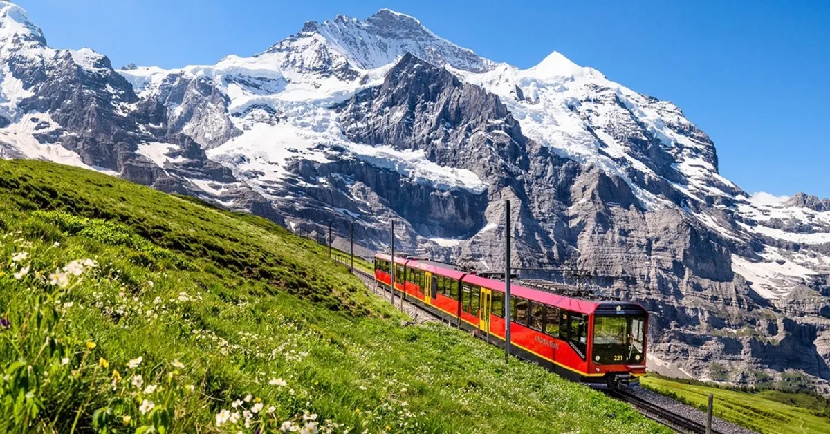 Europe Italy Switzerland France Jungfraujoch - ทัวร์ยุโรป อิตาลี สวิตเซอร์แลนด์ ฝรั่งเศส นั่งรถไฟชมวิวขึ้นยอดเขาจุงเฟราและเที่ยวเกาะเวนิส 