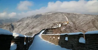 China Beijing The Great Wall of China Cool Snow - ทัวร์จีน ปักกิ่ง กำแพงเมืองจีน ลานสกี อาบน้ำแร่ (ลงร้าน)
